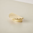 Metal Gold Scalloped Fan Drawer Handles