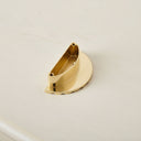 Metal Gold Scalloped Fan Drawer Handles