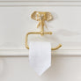 Metallic Gold Elephant Toilet Roll Holder 18cm x 19cm