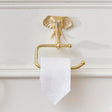 Metallic Gold Elephant Toilet Roll Holder