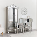 Mirrored Closet, Chest of Drawers &amp; Pair of Bedsides - Tiffany Range