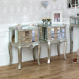 Mirrored Closet, Chest of Drawers &amp; Pair of Bedsides - Tiffany Range