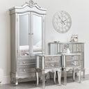 Mirrored Closet, Chest of Drawers &amp; Pair of Bedsides - Tiffany Range