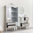Mirrored Closet &amp; Chest of Drawers - Tiffany Range