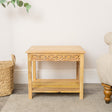 Natural Mango Wood Bohemian Side table - Freya Wood Range