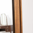 Natural Wood Wavy Edge Full Length Wall &amp; Leaner Mirror - 47cm x 142cm