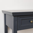 Navy Black 2 Drawer Console / Dressing Table - Daventry Navy Black Range