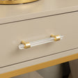 One Drawer Bedside Table - Liana Taupe Range