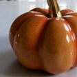 Orange &amp; Gold Pumpkin Ornament