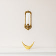 Ornate Antique Gold Mirrored Candle Sconce