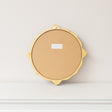 Ornate Antique Gold Round Wall Mirror - 50cm x 50cm