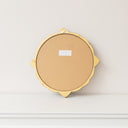 Ornate Antique Gold Round Wall Mirror - 50cm x 50cm