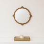 Ornate Antique Gold Round Wall Mirror - 50cm x 50cm
