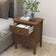 Pair of 3 Drawer Bedside Table - Hales Dark Wood Range