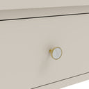 Pair of One Drawer Bedside Table - Abbey Pale Ivory Range