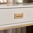 Pair of One Drawer Bedside Tables - Elle Stone Range