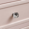 Pink 3 Drawer Bedside Table - Sophia Pink Range
