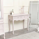 Pink Curved Console & Dressing Table
