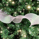 Pink Decorative Ruffle Ribbon 10cm x 270cm