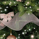 Pink Decorative Ruffle Ribbon - 10cm x 270cm