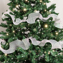 Pink Decorative Ruffle Ribbon - 10cm x 270cm