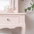Pink Dressing Table & Mirror Set - Sophia Pink Range - Damaged second