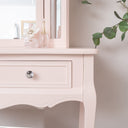 Pink Dressing Table & Mirror Set - Sophia Pink Range - Damaged second