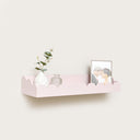 Pink Scalloped Wall Storage Shelf - 61cm