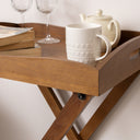 Rectangular Wooden Butlerâ€™s Tray Style Side Table - Ashwell Range