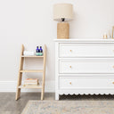 Rustic Wooden Ladder Shelf Unit 35cm x 80cm