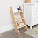 Rustic Wooden Ladder Shelf Unit 35cm x 80cm