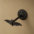 Set of 2 Black Metal Bat Curtain Tie Backs
