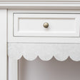 Set of 2 Large Scallop Decorative Wall Trims - 108cm