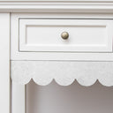 Set of 2 Large Scallop Decorative Wall Trims - 108cm