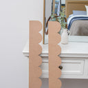 Set of 2 Large Scallop Decorative Wall Trims - 108cm