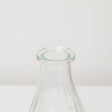 Set Of 3 Clear Glass Vases