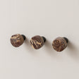 Set of 3 Round Marble Wall Hooks
