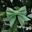 Set of 4 Glitter Christmas Bows