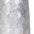 Silver &amp; Grey Pearl Table Lamp with Linen Shade