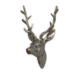 Silver Wall Mounted Stags Head