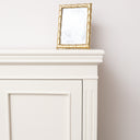 Slimline Two Door Shoe Cabinet With 3 Shelves - Daventry Ivory Range