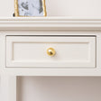 Small Shiny Gold Round Hammered Drawer Knob - 2.5cm