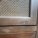 Solid Wood 3 Drawer Chest Of Drawers - Hessian Range DAMAGED SECONDS