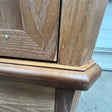 Tall Dark Wood Wardrobe - Ashwell Range - Damaged second
