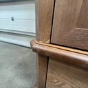 Tall Dark Wood Wardrobe - Ashwell Range - Damaged second