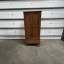 Tall Dark Wood Wardrobe - Ashwell Range - Damaged second