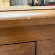 Tall Dark Wood Wardrobe - Ashwell Range - Damaged second