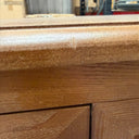 Tall Dark Wood Wardrobe - Ashwell Range - Damaged second