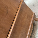Tall Dark Wood Wardrobe - Ashwell Range - Damaged second