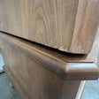Tall Dark Wood Wardrobe - Ashwell Range DAMAGED SECONDS